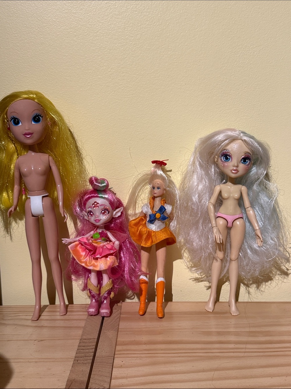 Doll lot- lisa frank, sailor moon, enchantimals, failfix
